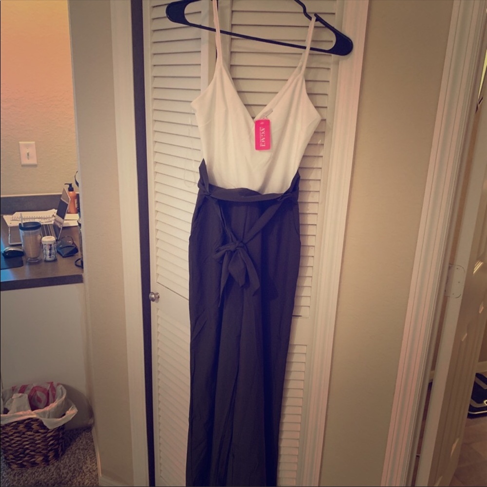 Agaci Olive Green Jumpsuit